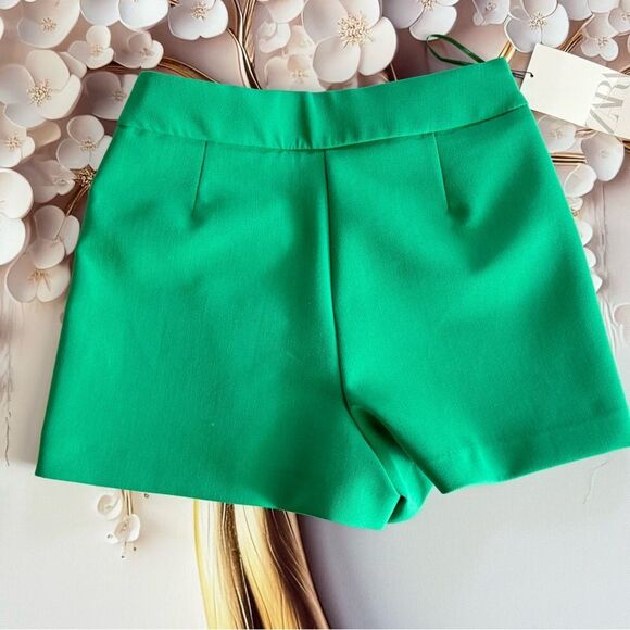 Zara Green Mini Skort - Picture 3 of 4